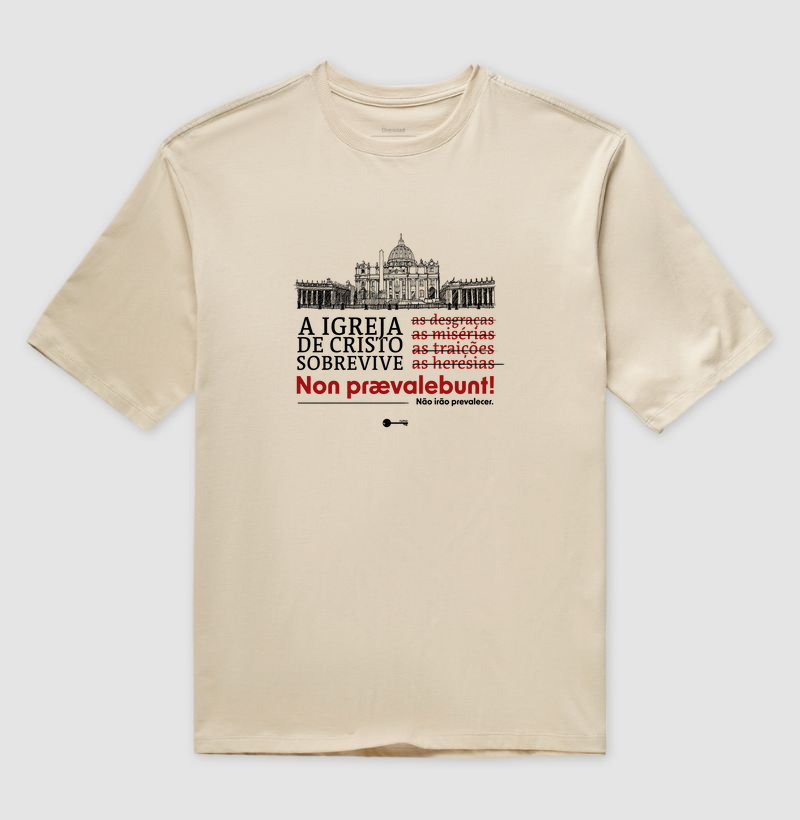Camiseta Oversized - A Igreja de Cristo