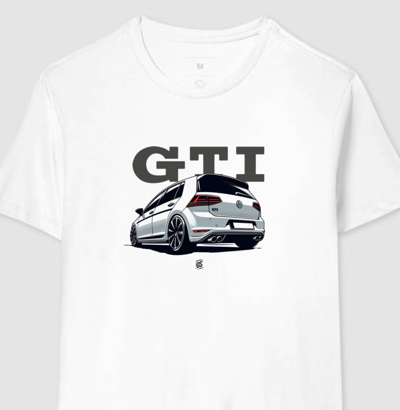 Camiseta Manga Curta GTI MK VII Perfil