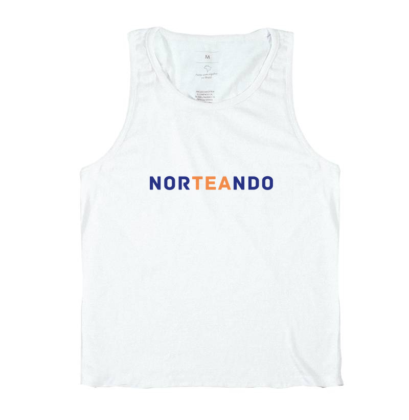 Peça com Escrita Norteando 