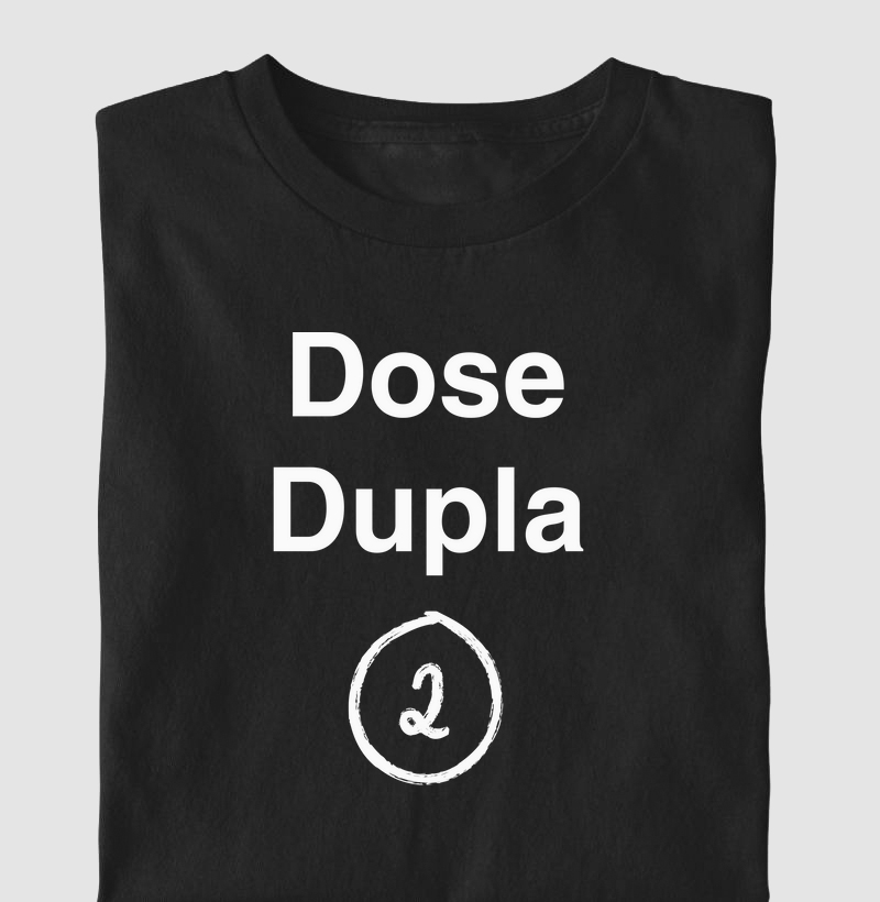 Camiseta Para Gêmeos - Dose Dupla 2