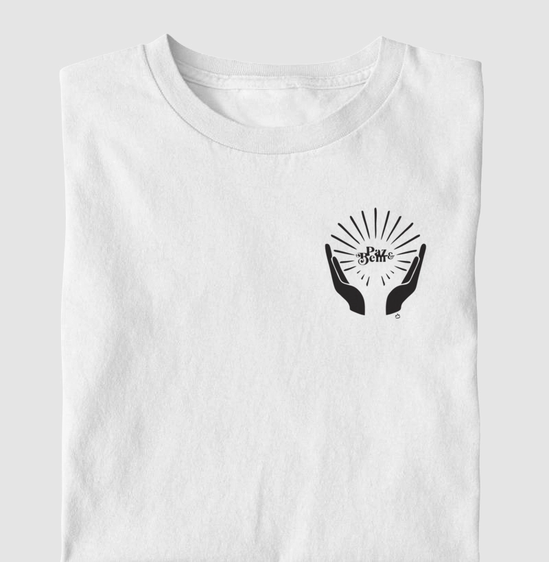 CAMISETA PAZ & BEM