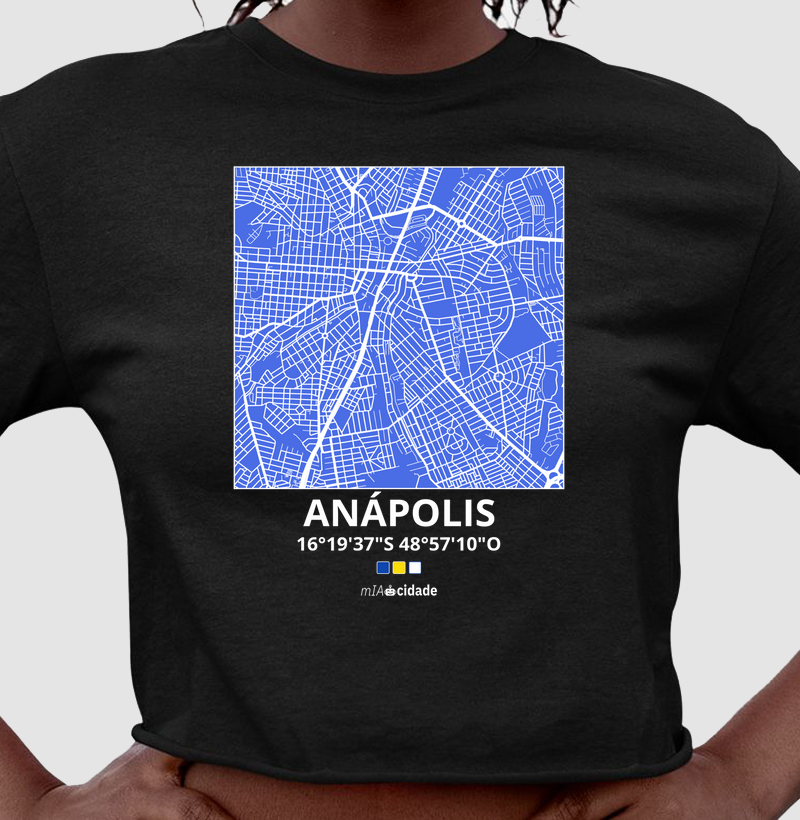Mapa de Anápolis