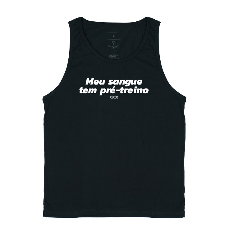 Meu sangue tem pré treino
