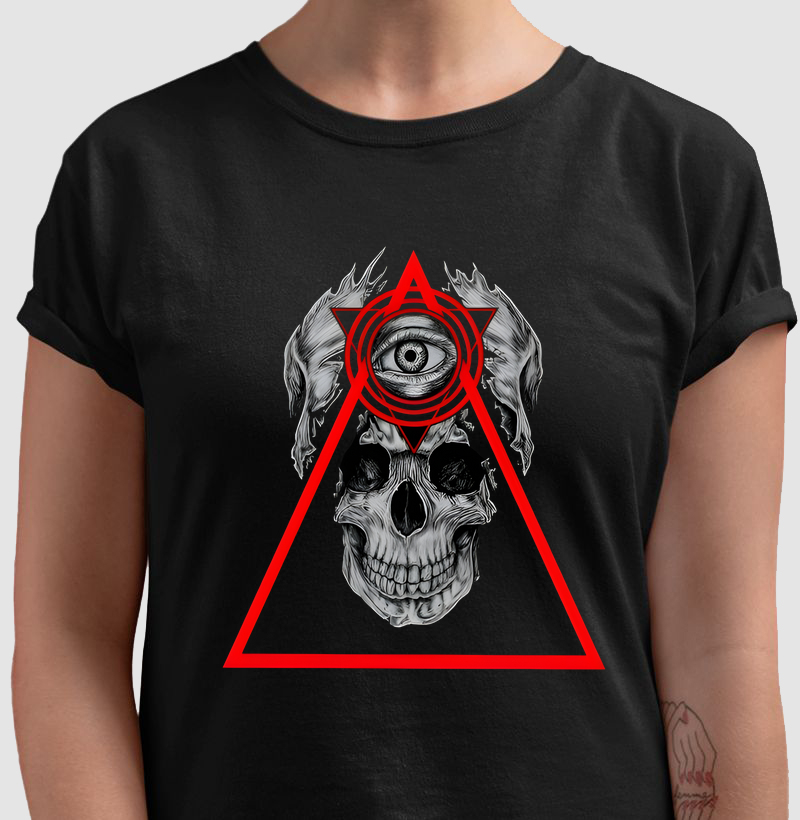Camiseta Mystic Skull