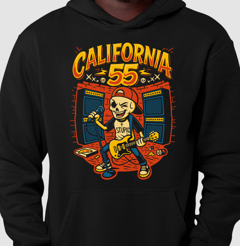 California 55 - Moletom Capuz - Show