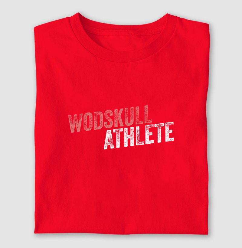 Camiseta Wodskull Athlete Red