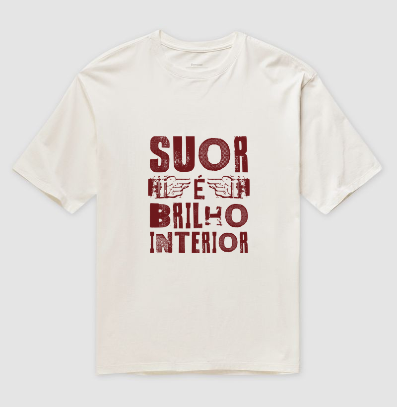 Suor é brilho interior