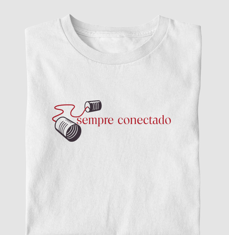 Telefone de lata - sempre conectado