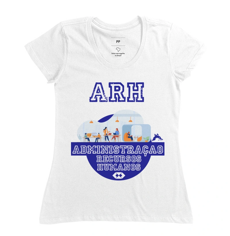 Camiseta Tshirt Administração de Recursos Humanos 0004