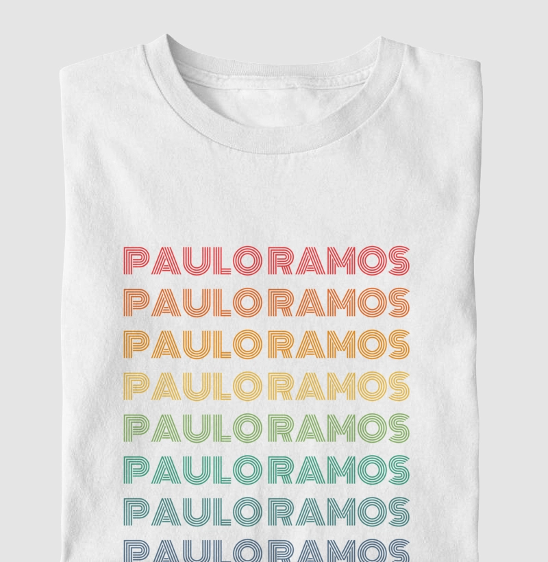 Paulo Ramos Letreiro Retrô