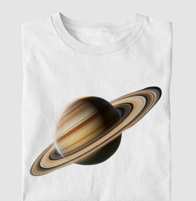 Camiseta Saturno - Planeta Saturno
