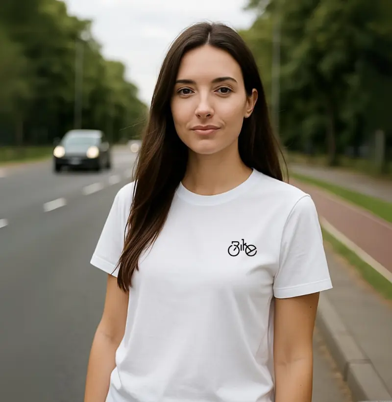 Camiseta Minimal Bike 100% Algodão