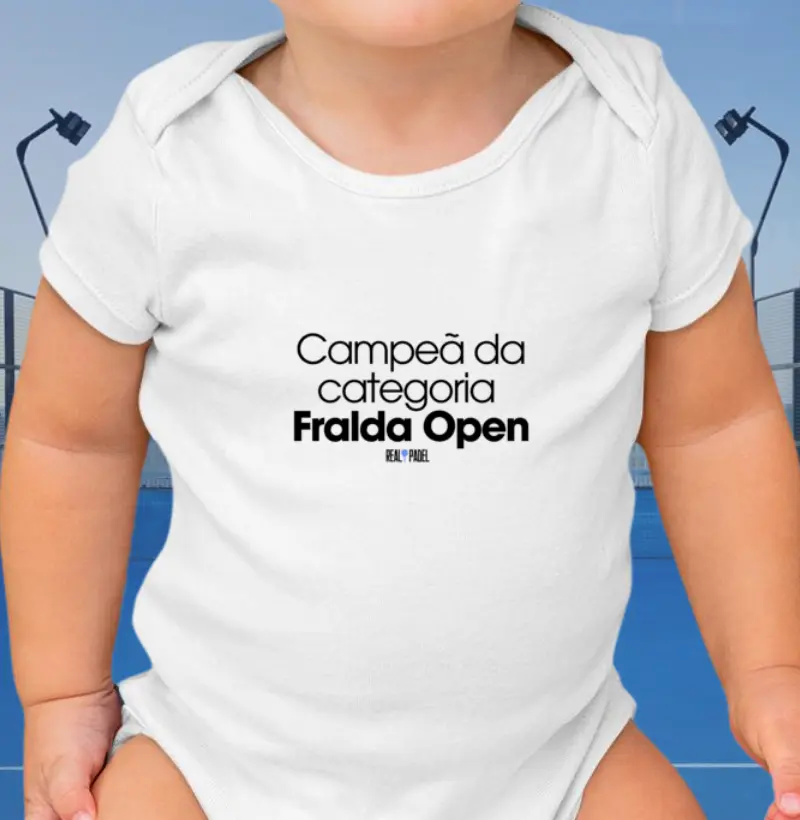 Campeã da categoria Fralda Open