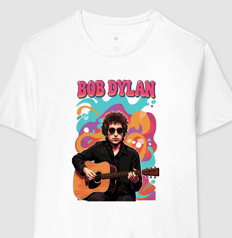 Bob Dylan Psicodélico – Camiseta Vintage Musical