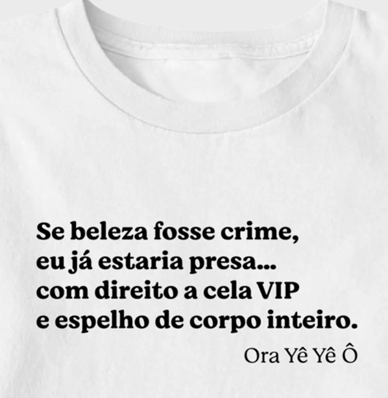 Se beleza fosse crime