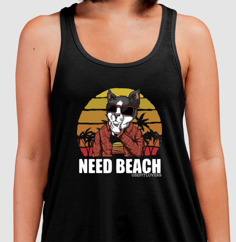 Gato need beach
