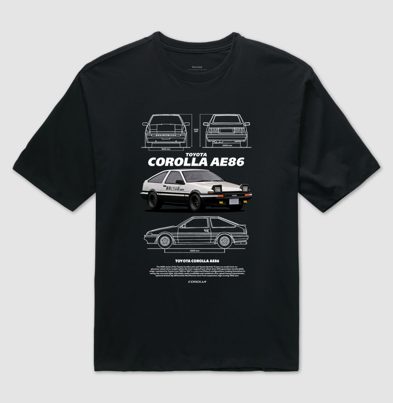 AE 86 INITIAL D - Car Detail