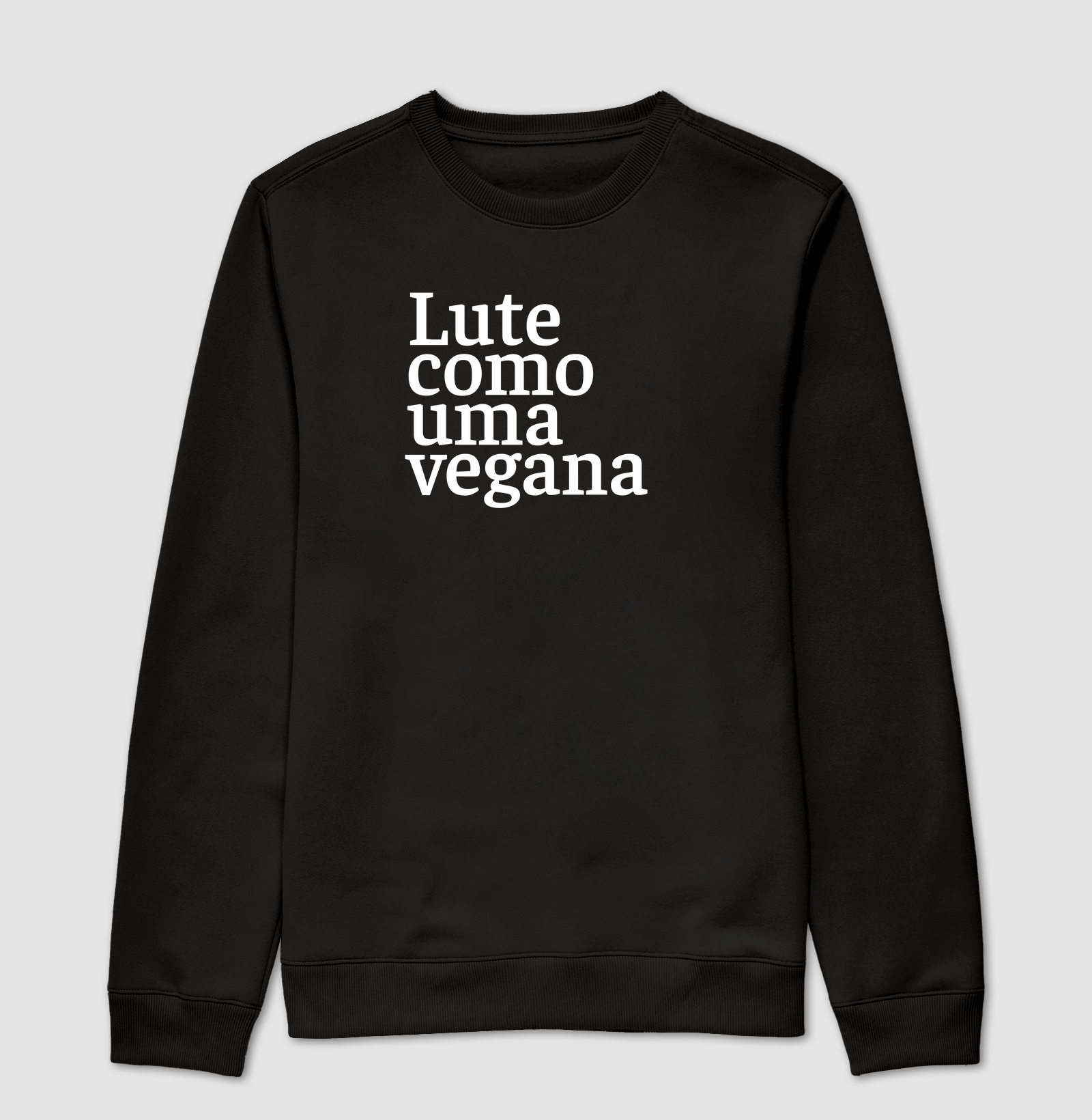 Lute como uma vegana