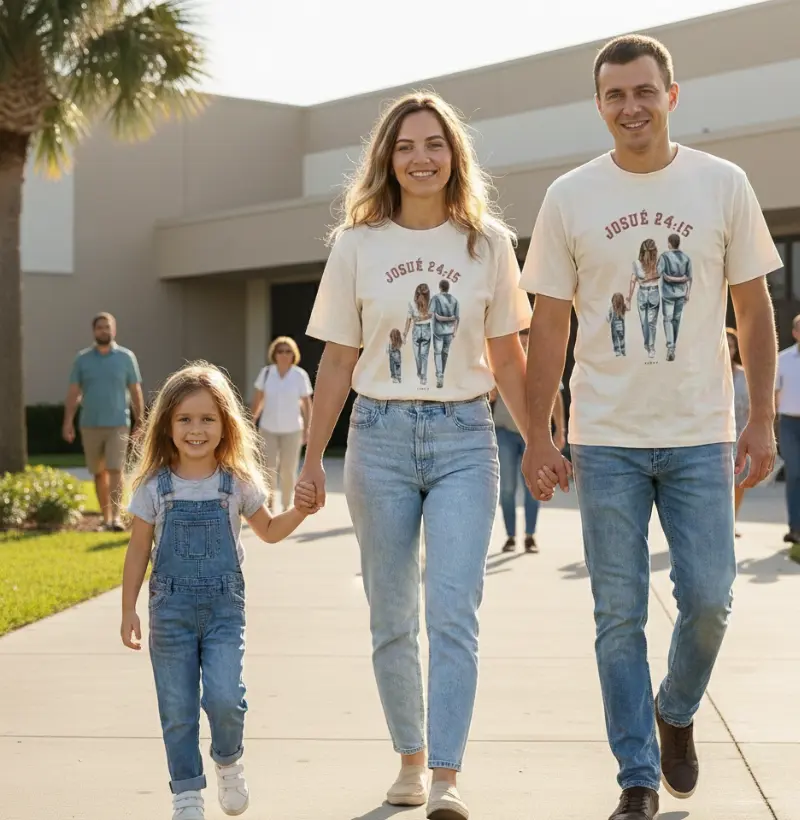 Camiseta Premium Josué 24:15