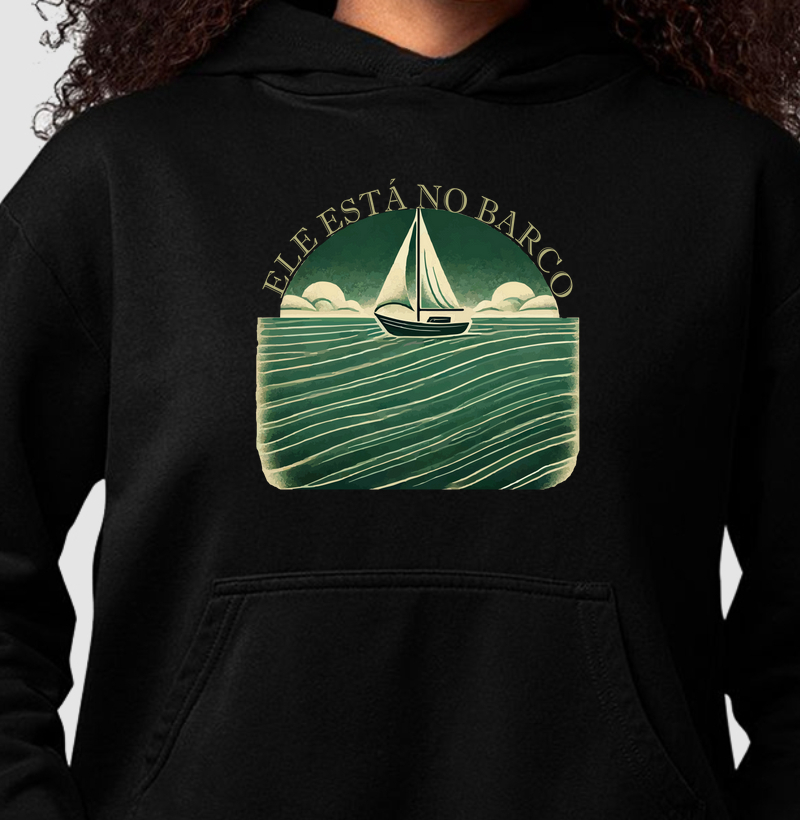 Ele está no barco! 🌊⚓