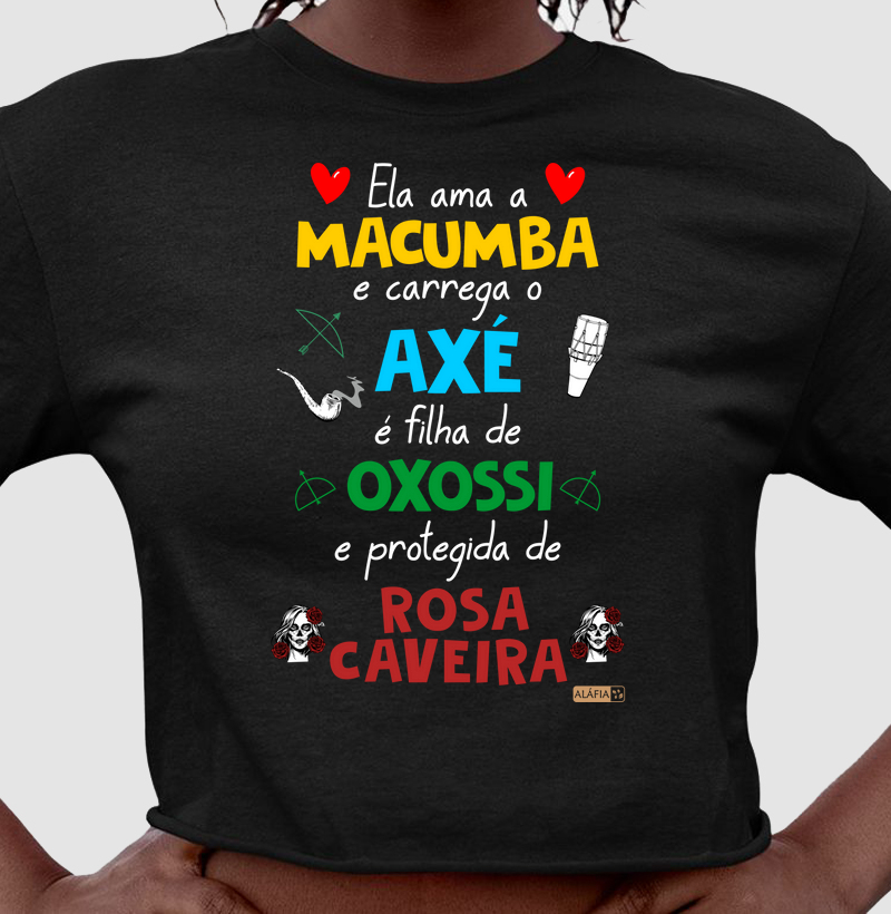Ela ama macumba - Oxossi e Rosa Caveira