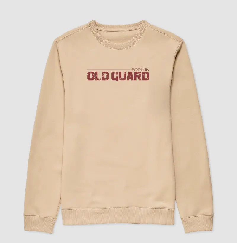 Moletom Suéter Born in Old Guard