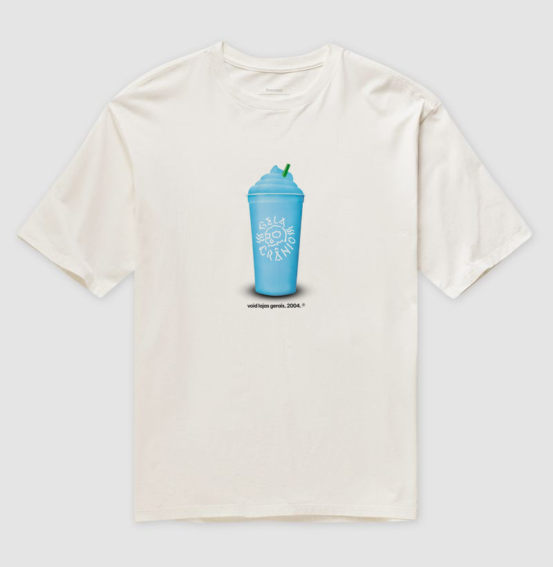 Gela Crânio - Camiseta Oversized