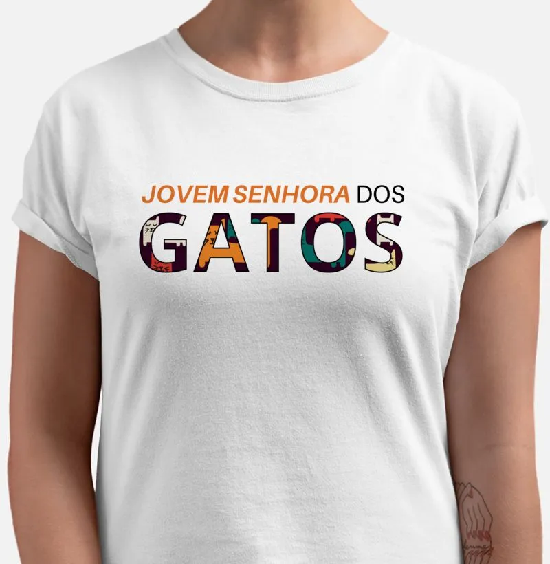jovem Senhora dos Gatos 