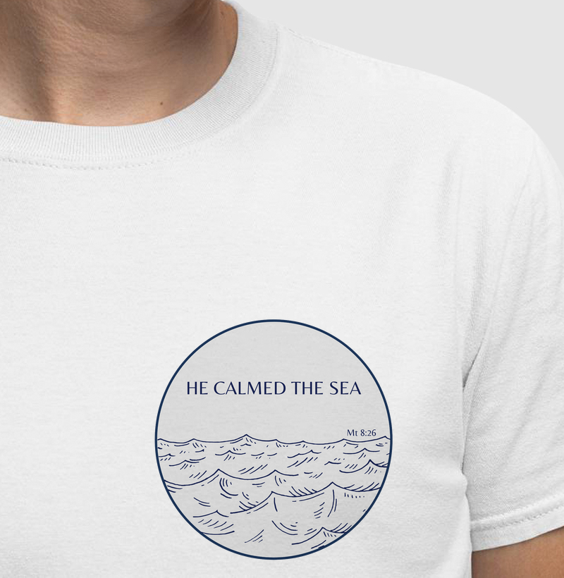 HE CALMED THE SEA