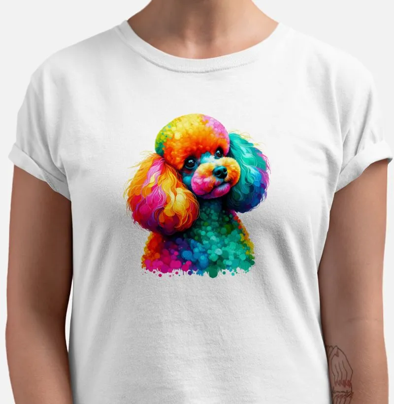 Poodle - Rainbow