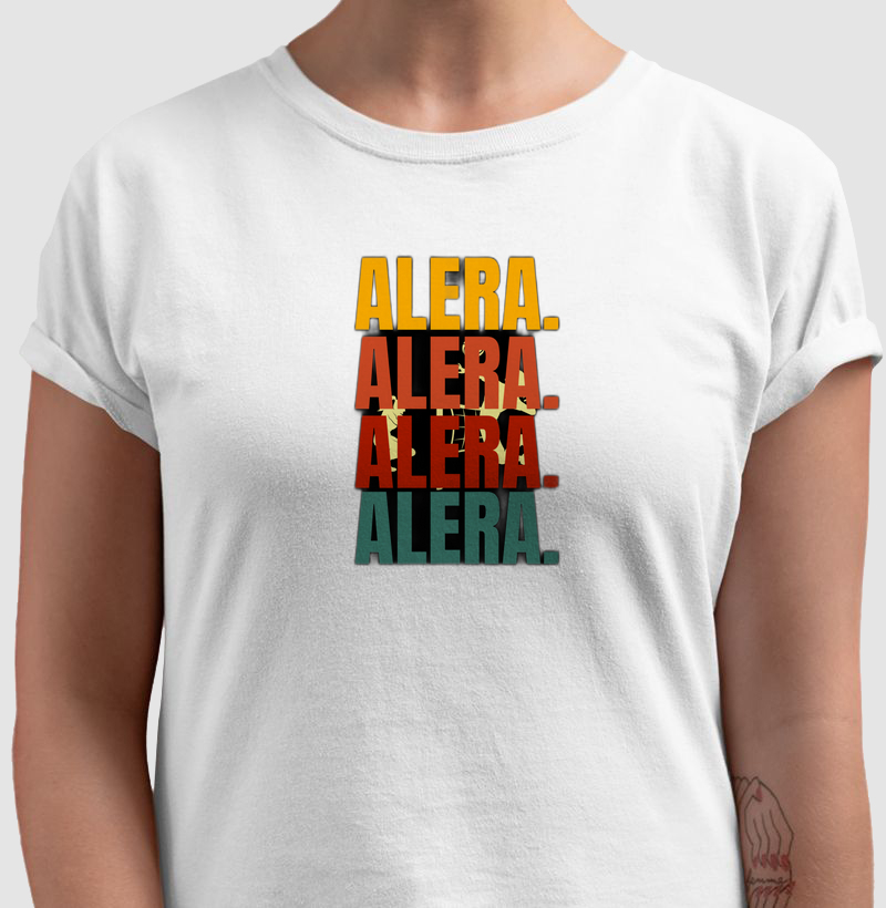 camiseta quatro  cores