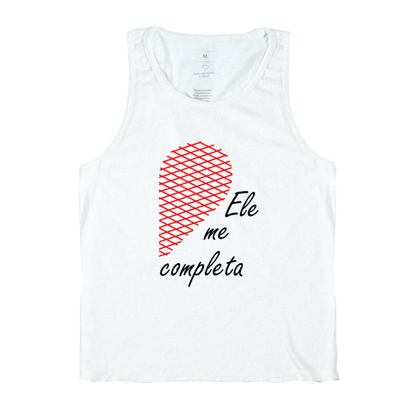 Ele Me Completa – Parte do Coração para Casal Apaixonado