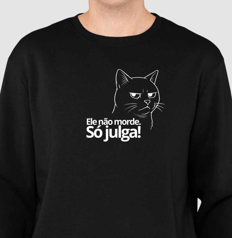 Ele não morde. Só julga!