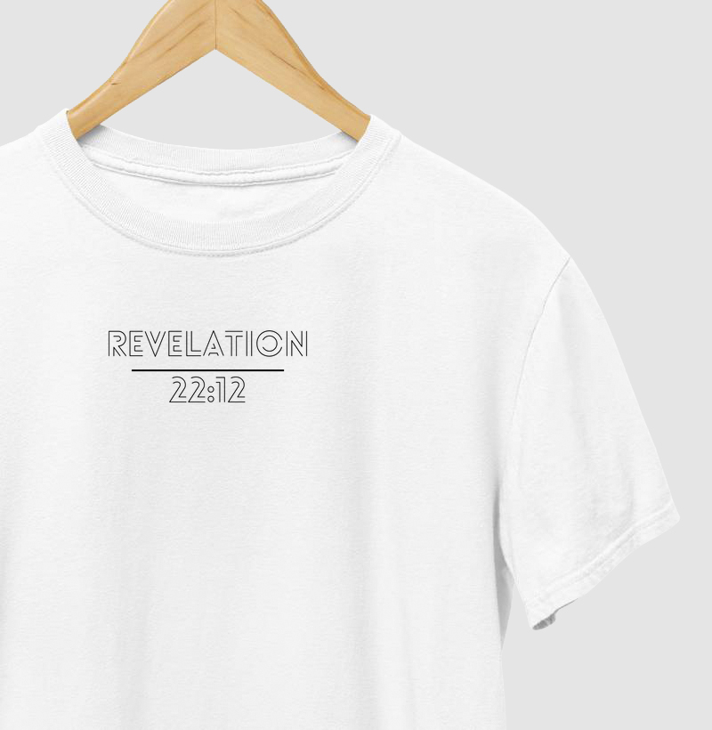 CAMISETA REVELATION 22:12