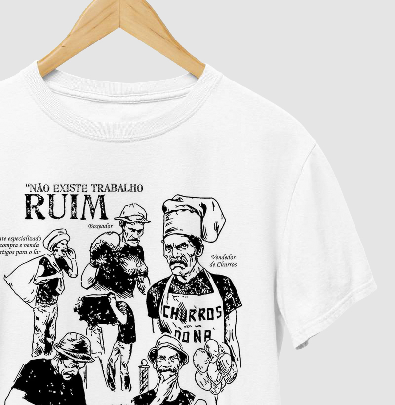 👕 CAMISETA SR. MADRUGA – O DONO DO CAOS CHEGOU 👊