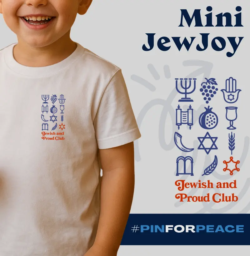 Pin for Peace | Jewish and Proud Club