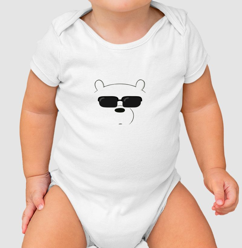 Body Infantil Urso