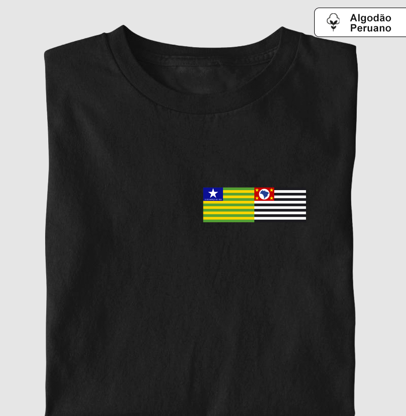 Piauí e São Paulo | Bandeira | Minimalista