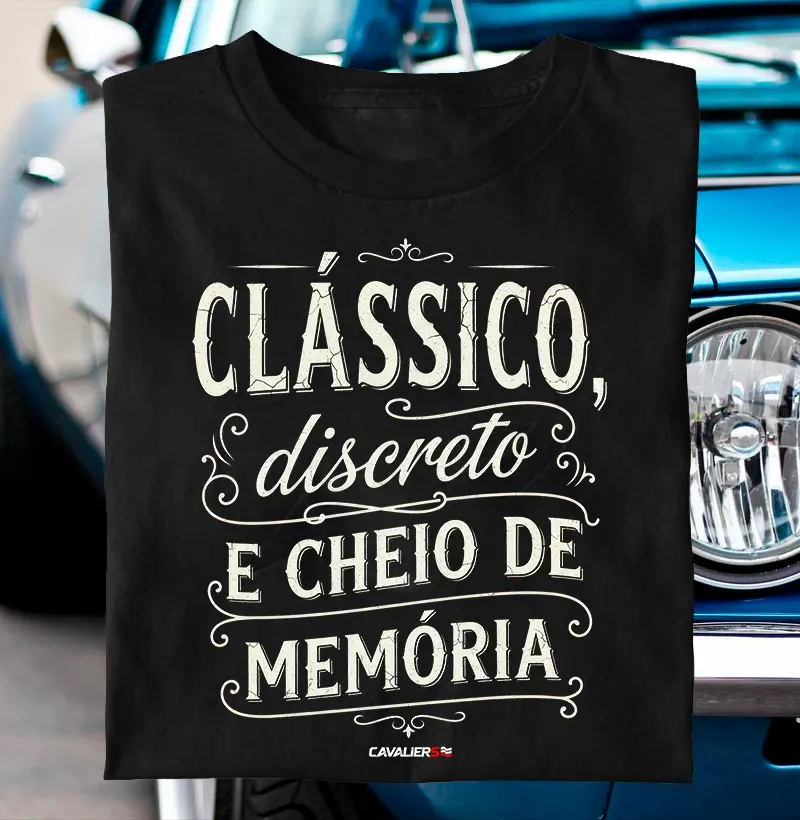 Clássico, discreto e cheio de memória.