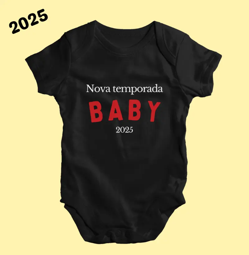 Nova temporada: Baby, 2025 (body bebê)