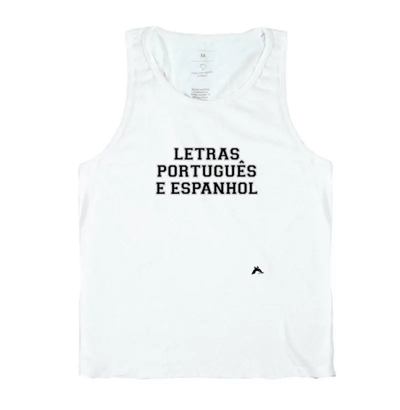Regata Letras Português Inglês Classic