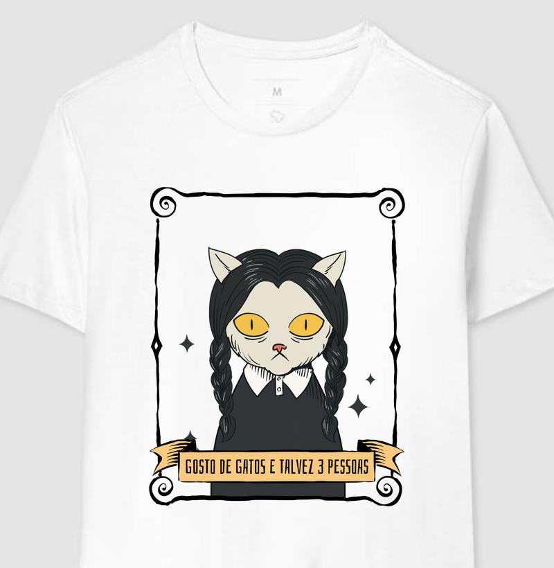 Gosto de gatos e talvez 3 pessoas