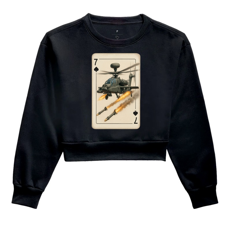 7 de Espadas Helicóptero Apache AH-64,