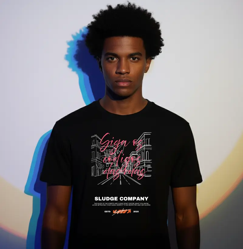 Camiseta Siga os Códigos das Ruas da Sludge Company