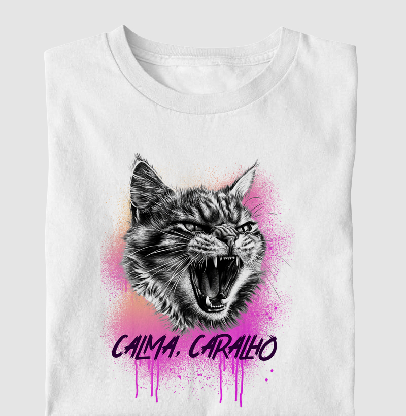 Calma, caralh*