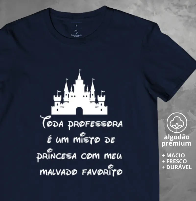 Camiseta Professora Princesa