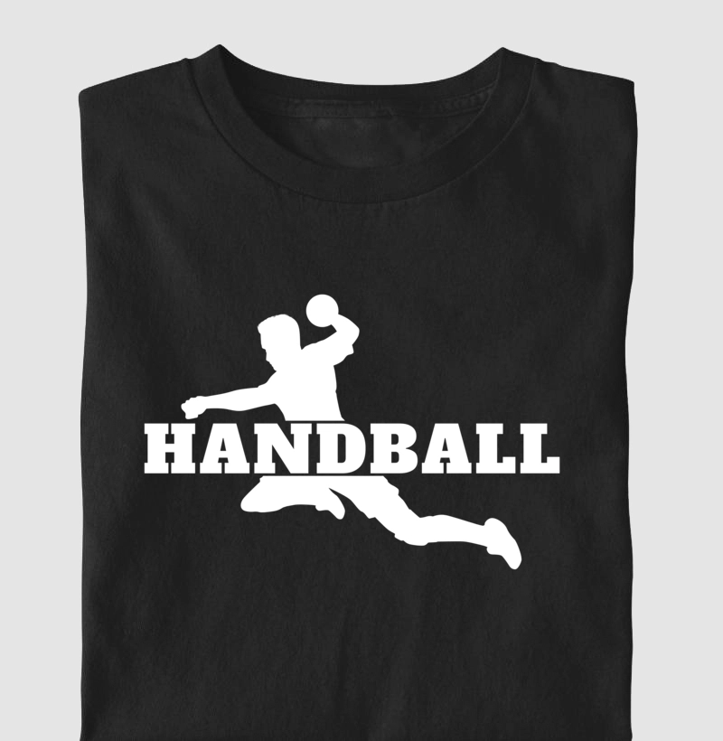 Camiseta Handebol - Silhueta Jogador - Handball 