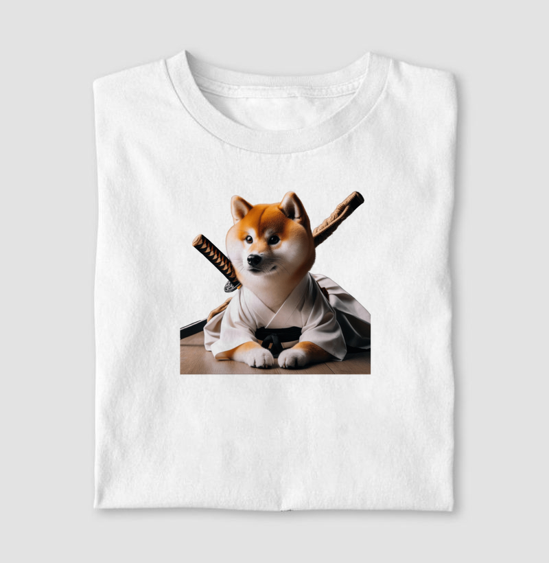 Cão Shiba inu Samurai