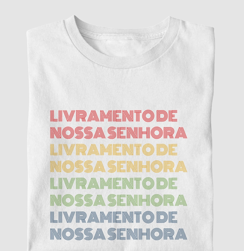 Livramento de Nossa Senhora Letreiro Retrô