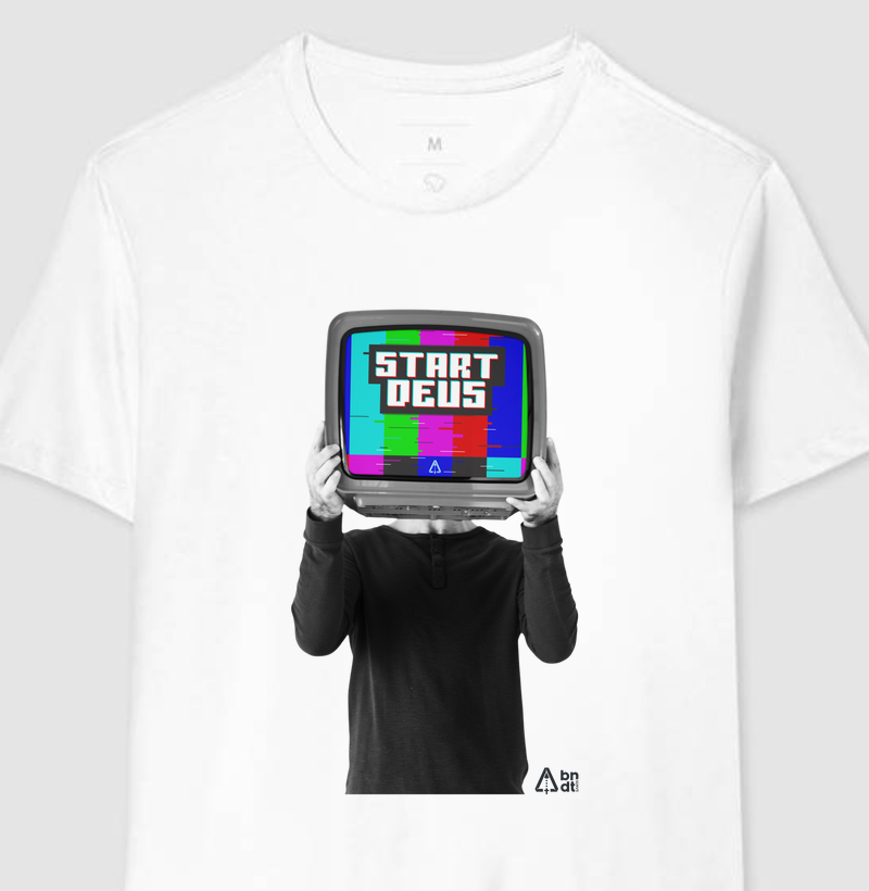 Camiseta Start Deus